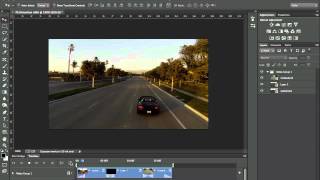 How to edit Video in Photoshop CC and CS6  The Basics Photoshop Tutorial [upl. by Bellda]