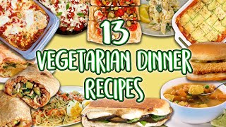 13 Vegetarian Dinner Recipes  Veggie Main Course Super Compilation Well Done [upl. by Nate]