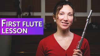 YOUR FIRST FLUTE LESSON  The Flute Channel TFC [upl. by Hilde]