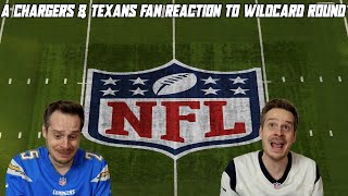 A Chargers amp Texans Fan Reaction to the Wild Card Round [upl. by Leonhard]