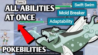 BASCULEGION CAN USE 3 ABILITIES AT ONCE IN POKEBILITIES [upl. by Angell]