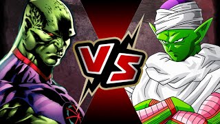 Martian Manhunter VS Piccolo  BATTLE ARENA [upl. by Grimona]