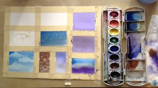 13 Watercolor techniques [upl. by Mapes688]