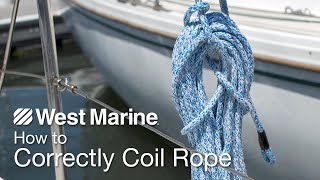 How To Correctly Coil Rope [upl. by Akessej]