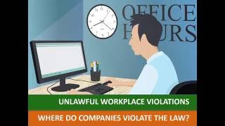 Unlawful Workplace Violations How Employers Violate The Laws [upl. by Loraine]