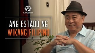 Ang estado ng wikang Filipino The state of the Filipino language [upl. by Allin899]