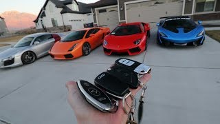 FULL TOUR OF THE SUPERCAR COLLECTION [upl. by Knapp]