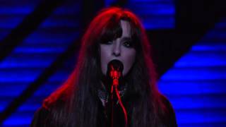 Beach House  Somewhere Tonight live at Conan 151215 [upl. by Konstanze199]