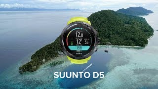 Suunto D5 – An easytouse dive computer that fits your style [upl. by Madaras]