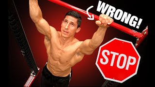 NEVER DO PULLUPS LIKE THIS  10 Most Common Mistakes [upl. by Ellemaj900]