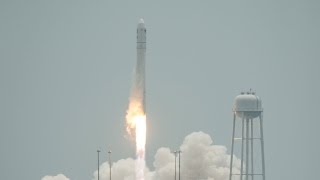 Northrop Grumman Cygnus Cargo Launch to the Space Station Feb 9 2020 Launch Attempt [upl. by Enneire]