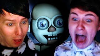 Dan and Phil Play FIVE NIGHTS AT FREDDYS SISTER LOCATION [upl. by Kyred]