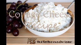 Creamy Homemade Cottage Cheese Fresh amp Easy Recipe [upl. by Kemme]