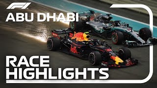 2018 Abu Dhabi Grand Prix Race Highlights [upl. by Irvine]