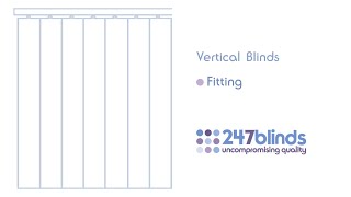 Vertical Blind Fitting Instructions [upl. by Stepha]