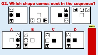 ABSTRACT REASONING Test Questions [upl. by Nerrak743]