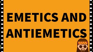 Pharmacology Emetics and Antiemetics GIT MADE EASY [upl. by Wolf]