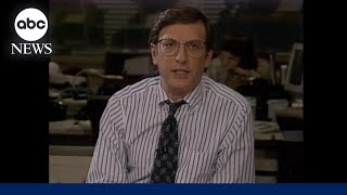 Aaron Brown veteran ABC News anchor dies at 76 [upl. by Einama]