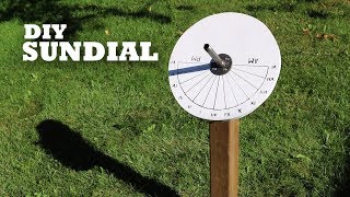 DIY Sundial [upl. by Frankel966]