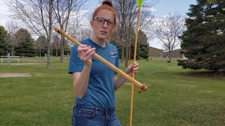 How to throw an atlatl [upl. by Aiyekal561]