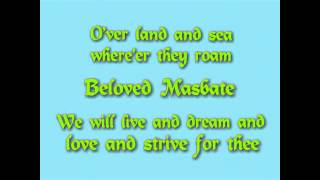 Masbate march with lyrics [upl. by Jehius]