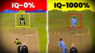 MS Dhoni High IQ Mastermind Moments  TFVCricket [upl. by Polivy580]