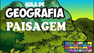 Aula de Geografia Paisagem [upl. by Sholem147]