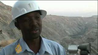 Zambia copper mines hit by financial crisis  10 Jun 09 [upl. by Nicko997]