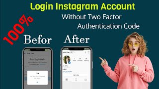 How to recover Instagram account without two factor authentication Code  Instagram Account Recovery [upl. by Reviel380]