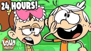 24 Hours Inside The Loud House 🏡  The Loud House [upl. by Krys]