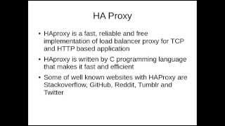 HAproxy configuration and Load balancing [upl. by Ogg]