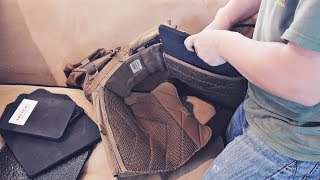 How to Install Armor Plates into Plate Carrier [upl. by Navanod]