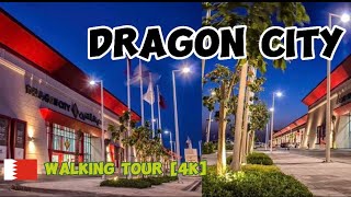 Dragon City Bahrain 🇧🇭 Walking Tour 4K [upl. by Ibbison]