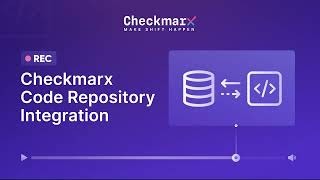 Checkmarx Code Repository [upl. by Mareld]