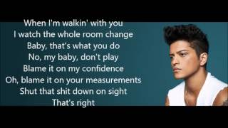 Bruno Mars  Finesse Lyrics Video [upl. by Tem383]