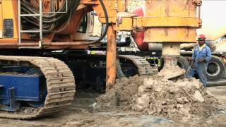 Continuous Flight Auger CFA piling method [upl. by Martie870]