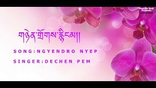 Bhutanese Song Ngyendro Nyep Dzongkha Lyrics Video [upl. by Nelia]