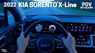 2022 Kia Sorento XLine  POV Evening Drive 060 [upl. by Amethyst]