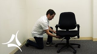 How to Adjust an Ergonomics Office Chair [upl. by Pooley]