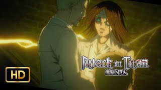 Eren Epic Transformation  Attack on Titan Season 4 wYouSeeBIGGIRLTT OST [upl. by Yelra927]