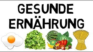 Gesunde Ernährung 10 Regeln DGE [upl. by Icart693]