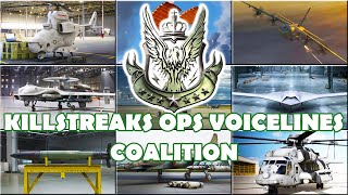 Call of Duty Modern Warfare  quotCoalition Killstreaks Opsquot Voicelines [upl. by Kellby]