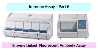 Enzyme Linked Fluorescent Antibody Assay  ELFA [upl. by Nihhi]