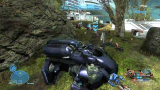 Halo Reach Firefight  Beachhead Gameplay [upl. by Tobiah229]