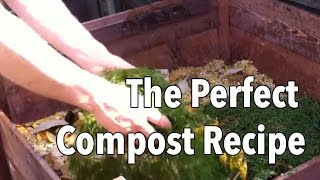 The Perfect Compost Recipe  How to Get Your Compost Heap Cooking [upl. by Layton154]