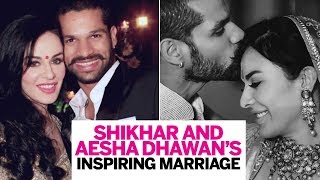 Shikhar and Aesha Dhawan’s inspiring marriage  Shikhar Dhawan’s Untold Love Story  Femina [upl. by Neirda]