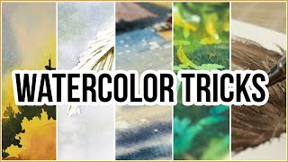 5 Advanced Watercolor Painting Techniques You Need to Try [upl. by Eilrebmik]