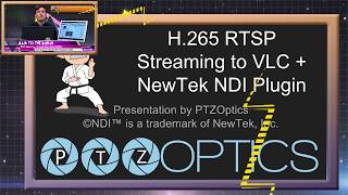 H265 RTSP Streaming to VLC  NewTek NDI Integration [upl. by Aira315]