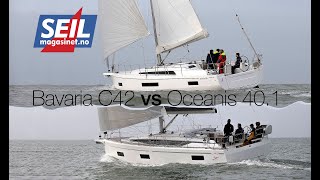 Bavaria C42 vs Oceanis 401 english [upl. by Hetti359]