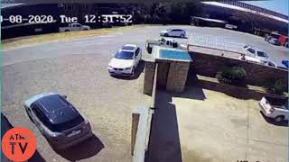 SOUTH AFRICA SEPTEMBER ROBBERY CAUGHT ON CCTV 2020 [upl. by Narad]